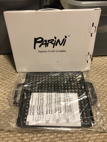 Square Grill Griddle Black Pre-seasoned 11