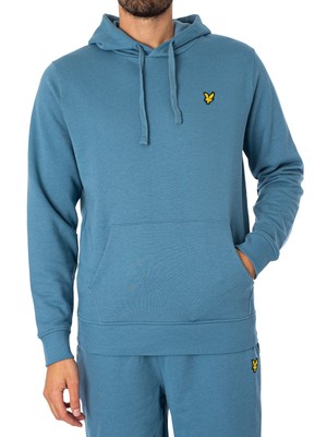 

Мужской пуловер с логотипом Lyle - Scott, синий