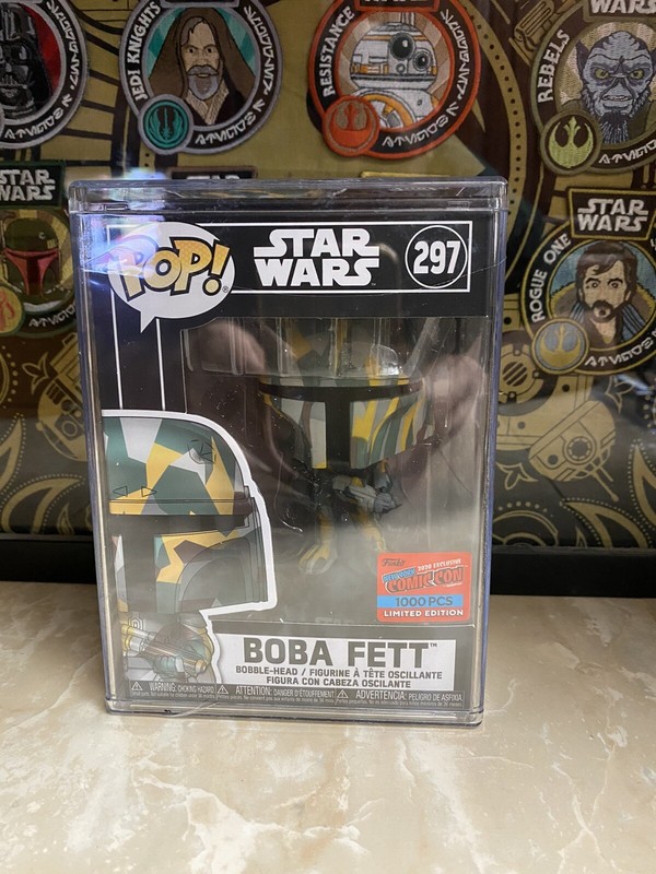boba fett limited edition pop