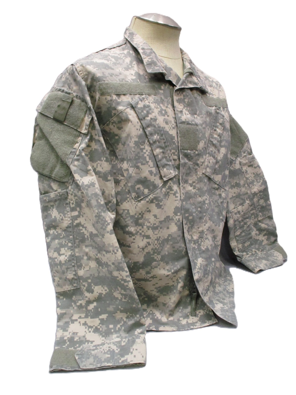 USGI ACU UCP Digital Camo Army Combat Coat Shirt 50/50 Nylon Cotton Surplus