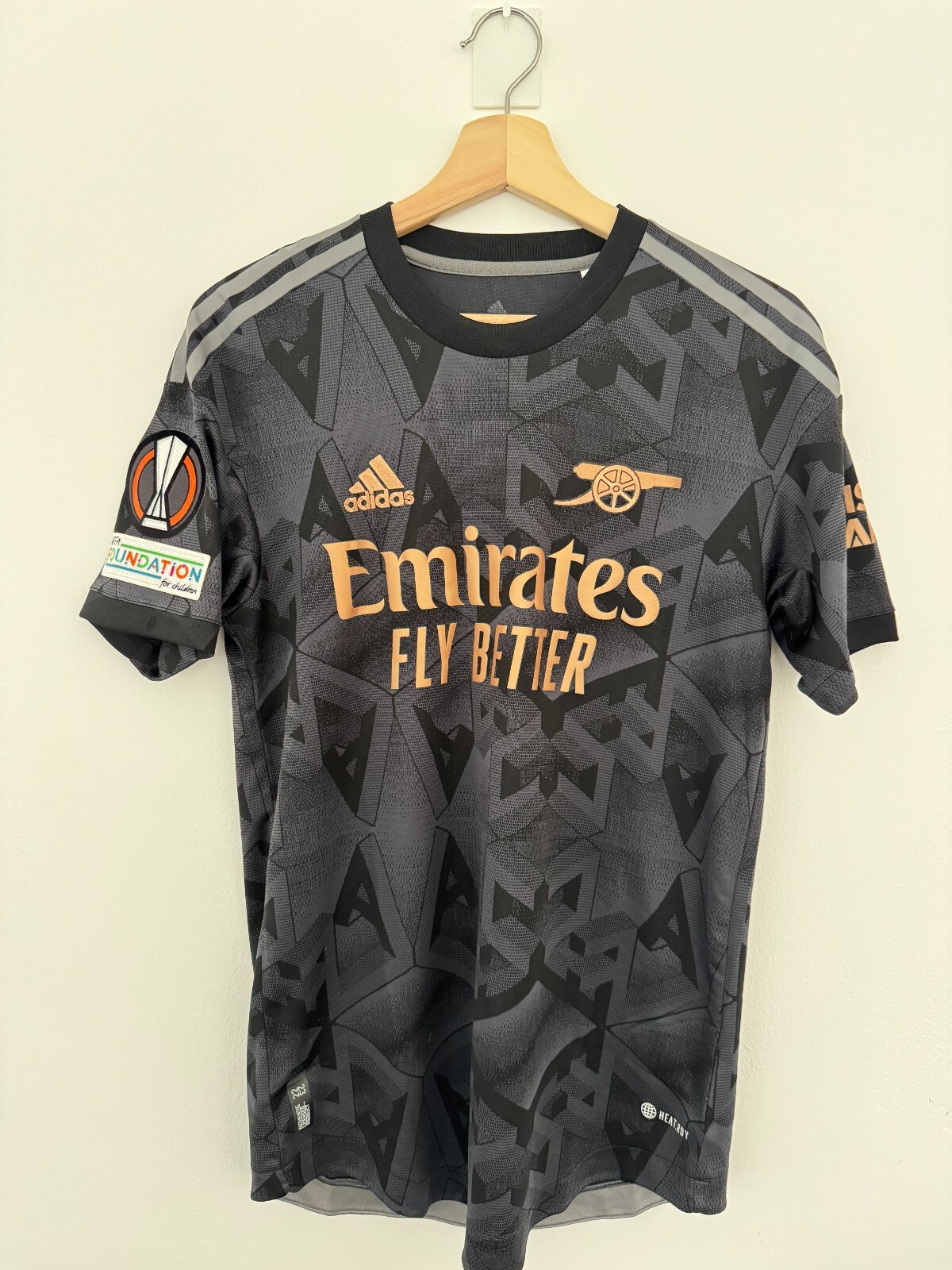 新品 22-23 アーセナル ØDEGAARD 8番 半袖シャツ 2022-23 Arsenal Authentic Home Shirt Odegaard #8 - 10/10 - (XS)