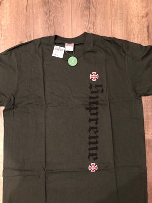 supreme x independent tee