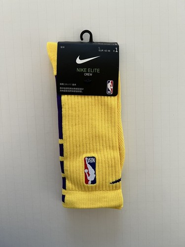 Lakers Lebron Kobe Yellow Purple Sz L