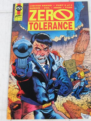 Zero Tolerance #2 Nov. 1990 First Comics