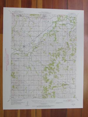 Utica Missouri 1952 Original Vintage USGS Topo Map