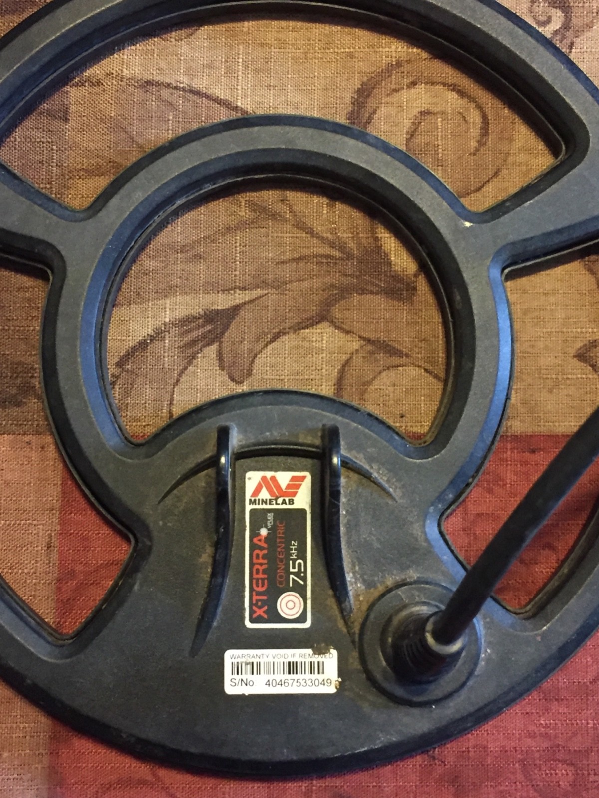 minelab x-Terra series concentric coil