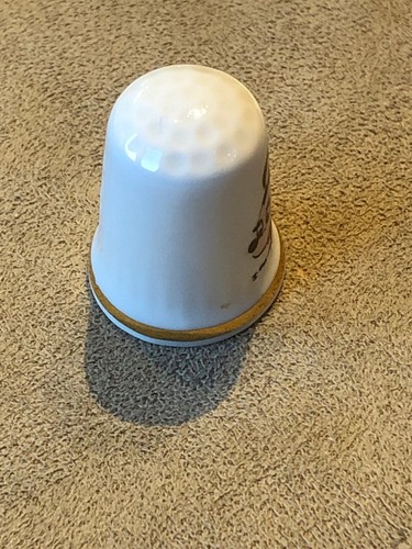 Vintage Radnor Minnie Mouse Thimble, Bone China Preowned Used