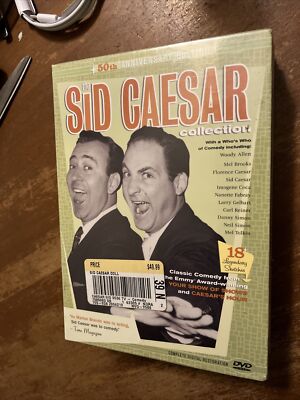 The Sid Caesar collection 50th Anniversary 3 DVD box set NEW