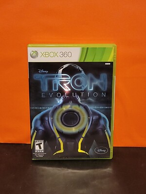 Tron: Evolution (Microsoft Xbox 360, 2010) Complete ~ Tested & Working