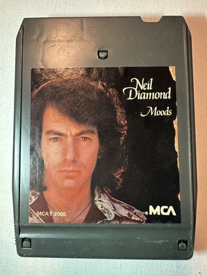 Neil Diamond Moods MCA Records 1972 8-93136 Stereo 8-Track MCAT 2005 Untested