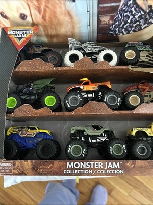 Monster Jam Collection 1:64 Trucks 9 Individual Trucks