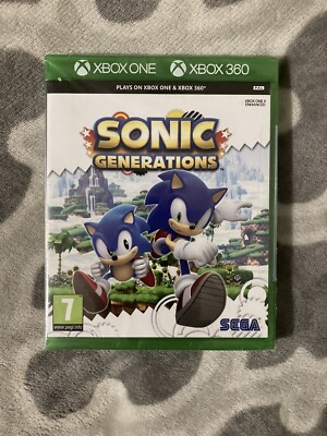 Sonic Generations - Microsoft Xbox One / Xbox 360 [SEGA Adventure Hedgehog] NEW