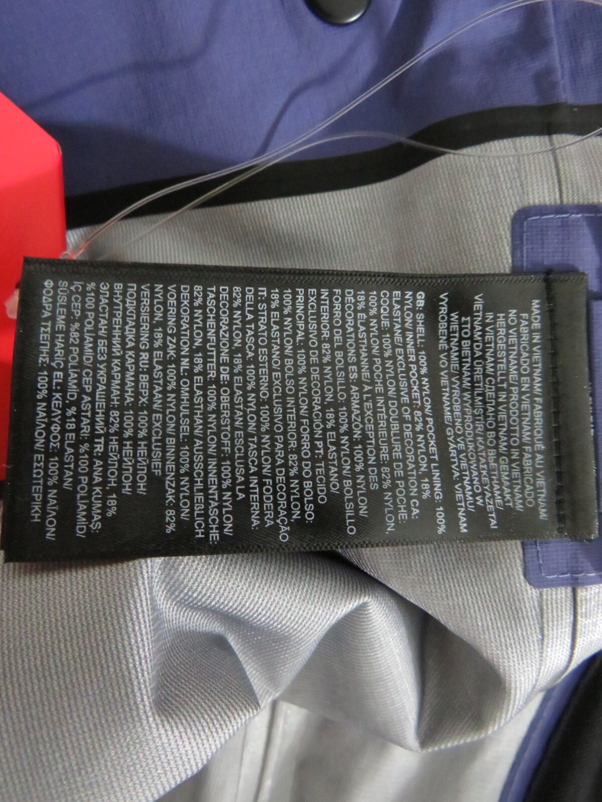 Pre-owned The North Face Summit Series Chamlang Shell Waterproof Hooded Jacket $450 - Cave In Cave Blue / Tnf White Logo