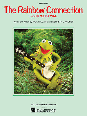 Rainbow Connection Muppets Song for Easy Piano Sheet Music Lyrics Vocal Melody