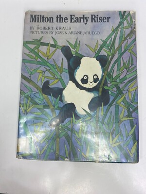 Milton the Early Riser by Robert Kraus, Hardback First Edition 1972 - Ex-Library