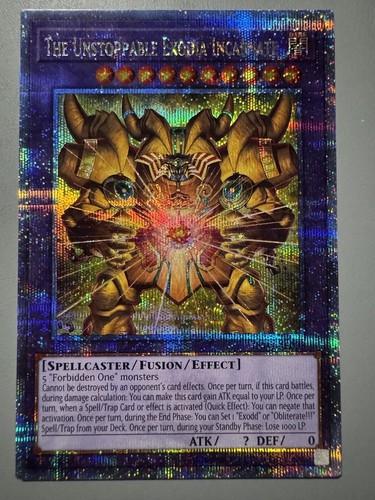 YUGIOH THE UNSTOPPABLE EXODIA INCARNATE ASIA ENGLISH INFO