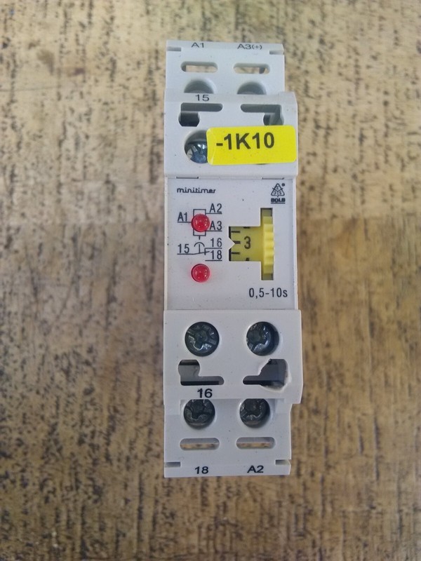 Minitimer - Relais TemporisÃ© RetardÃ© A L'Allumage 0.5s/10s -  24/240v