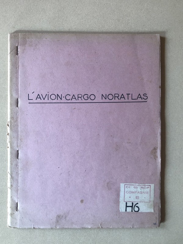 Notice Provisoire Sur L’Avion Cargo Noratlas Nord 2501