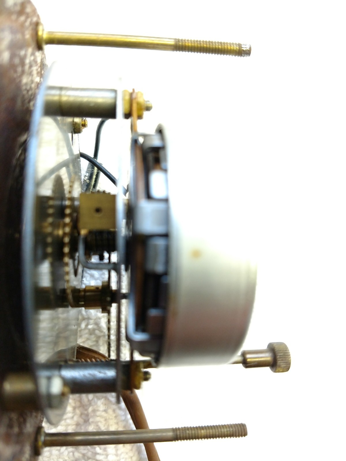 Vintage United Self-Starting Bowling Electric Clock-Circa 30's-40's-Serviced!