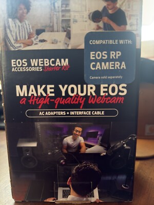 Canon EOS Webcam Accessories Starter Kit for Canon RP Cameras