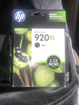 HP 920XL (CD975AN) Black Ink Cartridge 5/2016