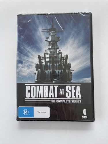 Combat At Sea Complete Series 4 Disc DVD Set Region 4 Modern & Archival Footage