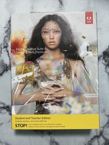 Adobe Creative Suite 6 Pack for Design & Web Premium Education Edition Mac