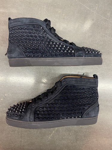 Christian Louboutin Navy Spikes High Size 46(SIZE 13) Great