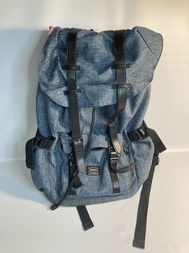 Outdoor Travel Hiking Camping Canvas Rucksack Laptop Bag