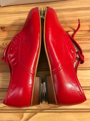 Ms. Stomper Size 7 W WOMENS Clogging Shoes With Steven Stomper Buck Taps