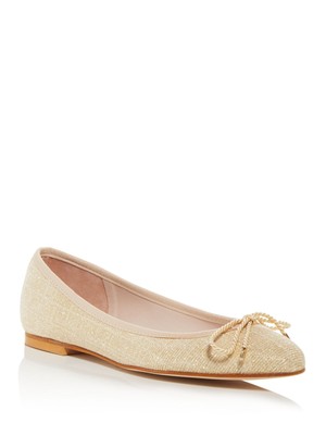 

Женские балетки PAUL MAYER Gold Glitter Lanai с миндалевидным носком, балетки 8,5 м, Золотой, LUXE F LANAI