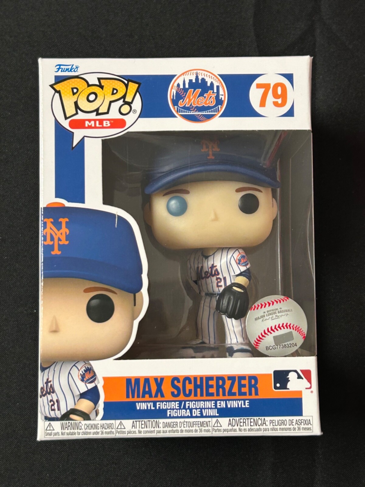 Funko Pop! MLB #79 New York Mets Max Scherzer NIB | eBay