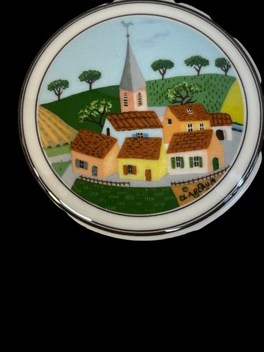 VILLEROY & BOCH Porcelain Naïf Trinket Box + Lid Depuis 1748 Naïf Countryside