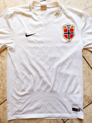 Maglia calcio Norvegia 2015 16 rare Nike S norge national XL