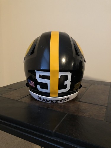 Iowa Hawkeyes Riddell Speedflex Used Helmet