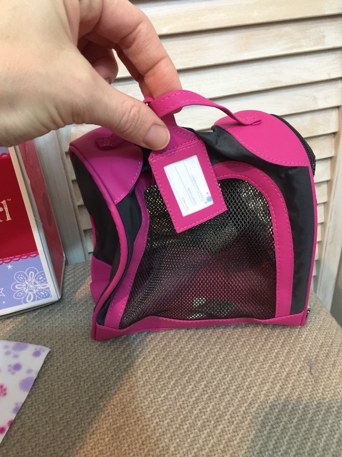 American Girl Pet Carrier Set Retired