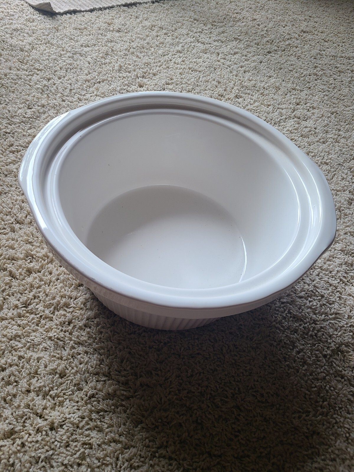 Stoneware Slow Cooker Round Replacement Ceramic Insert