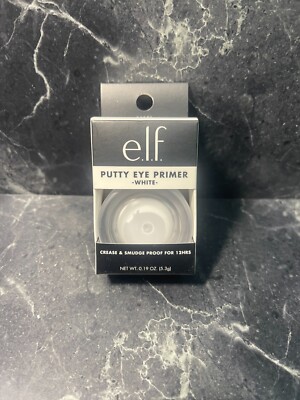 e.l.f.  Putty Eye Primer eyeshadow White .19 oz New