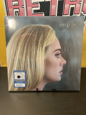 ADELE 30 WALMART EXCLUSIVE 2LP NEW Sealed Clear Vinyl Record Album NM