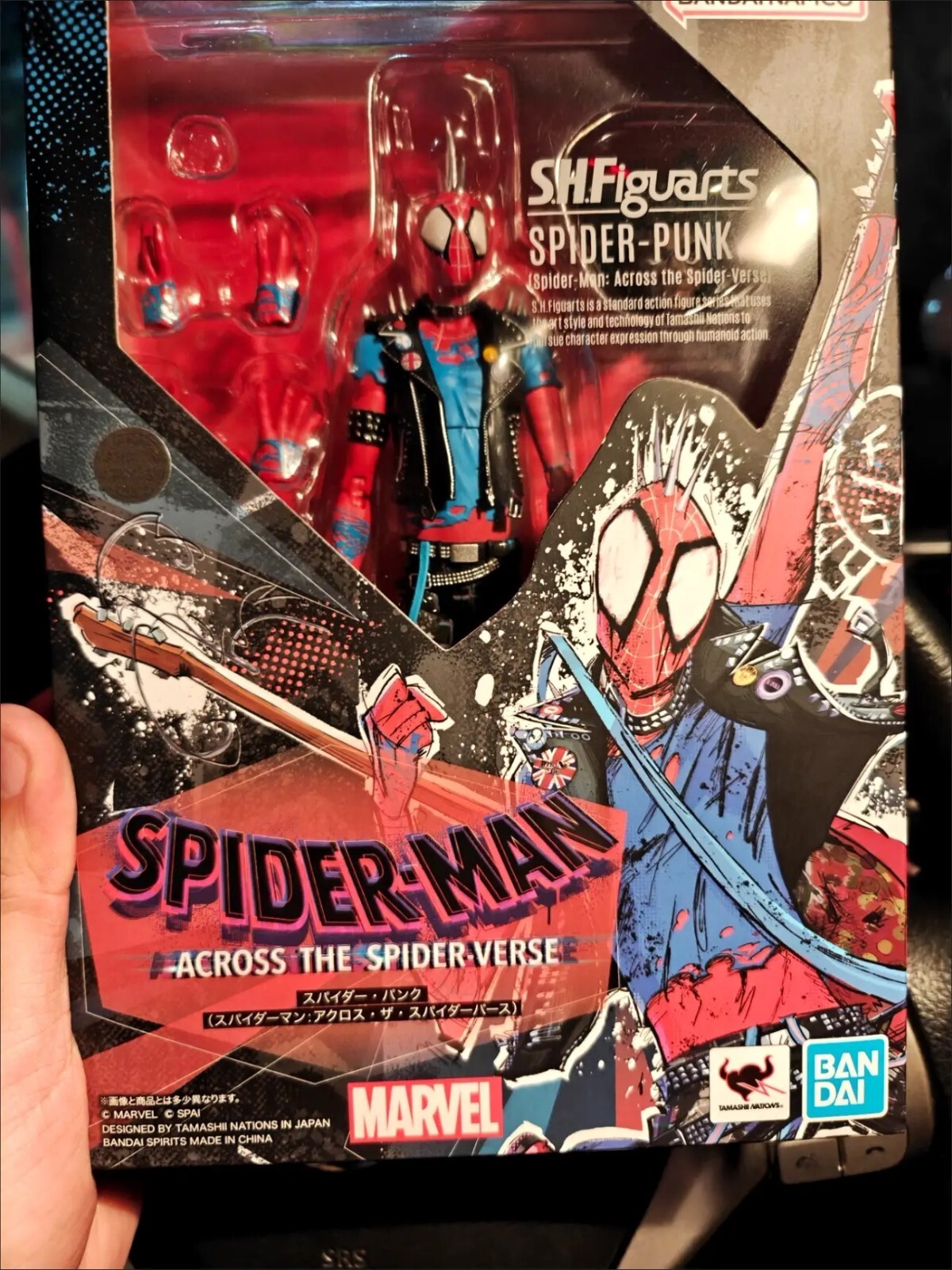 Bandai S.H.Figuarts Spider-Punk Spider-Man: Across the