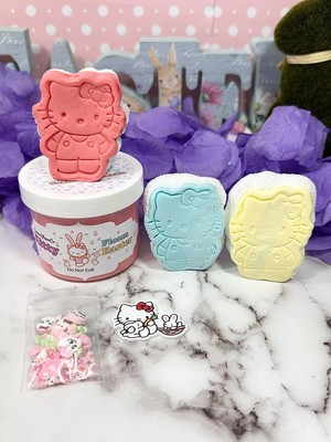 Kitty Easter Microfloam Slime DIY Clay ~Easter Slimes~ Slime Shops ~Scented ASMR