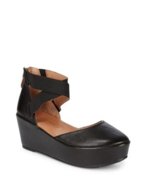 

Женские черные сандалии на танкетке GENTLE SOULS KENNETH COLE 1-1/2 дюйма на платформе Nyssa, Черный, GS02036LE