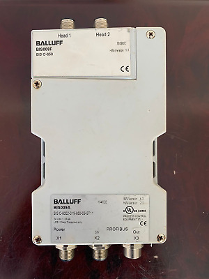 BALLUFF / LF Processor Units / BIS009A / BIS008F / BIS C-6002-019-650-03-ST11