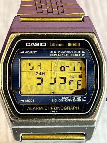 【80's Vintage】 CASIO Alarm-Chrono W-36 80 s Vintage CASIO Alarm Chrono W 36 | eBay