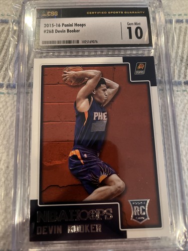 その他 Devin Booker RC auto panini hoops 2015-16 panini hoops Devin Booker rc CSG gem mint 10 suns