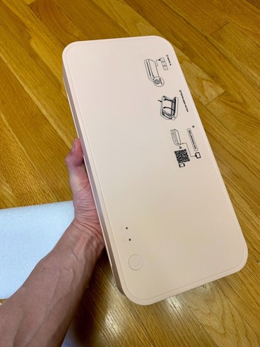 Portable Wireless Thermal Wi-Fi/Bluetooth Printer, Letter/A4/A4/A5/B5, PINK