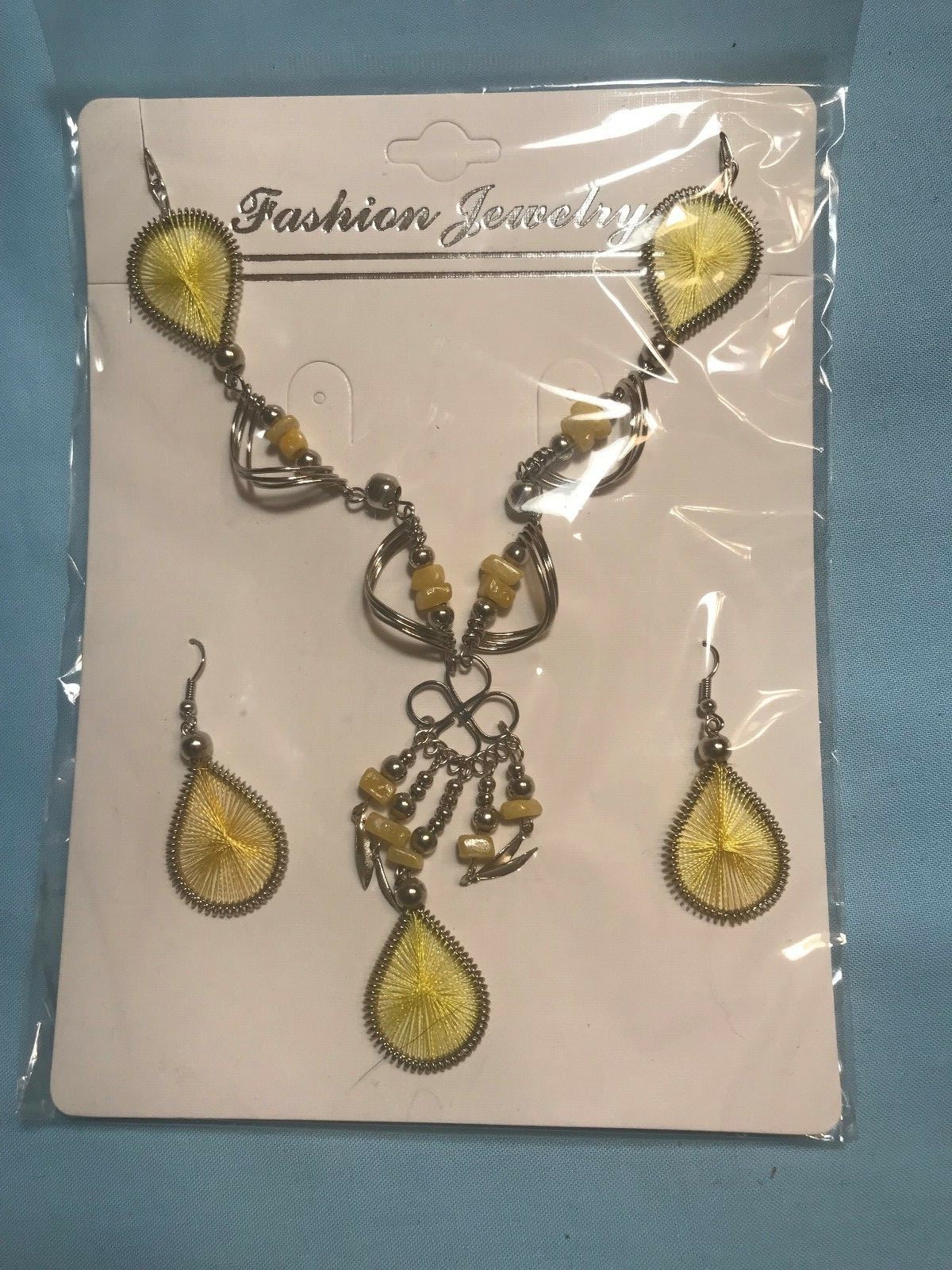 12 Assorted Peruvian Alpaca Silver String Necklace & Earring Sets ( Lot # 23 )