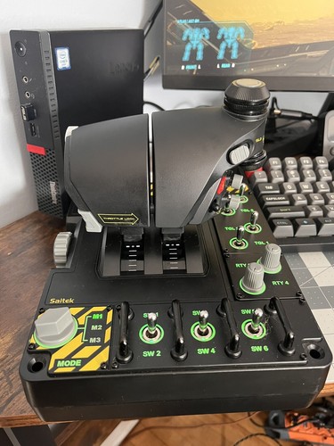 【あかてあ】Saitek X-55 フライトコントローラー あかてあ様専用】Saitek X-55 フライトコントローラー