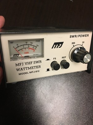 Vintage MFJ Enterprises MFJ-812B VHF SWR Meter 144 - 220 MHz 1 to 300 watts. Buy it now for 22.0