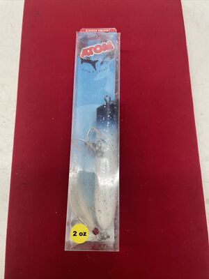 Atom Fishing Lure 56PB BS Striper Swiper Popper 9'' 2 oz Blue And Silver